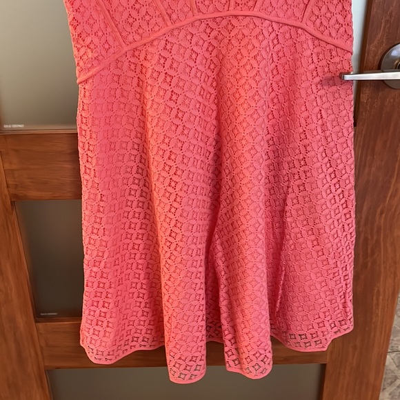 Max Studio pink lace dress size L - Picture 3 of 6
